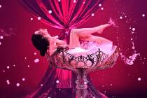 A bubbly number involving a larger-than-life Champagne glass serves up a signature moment in bu ...
