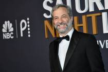 Judd Apatow attends the SNL50: The Anniversary Special at Rockefeller Plaza on Sunday, Feb. 16, ...