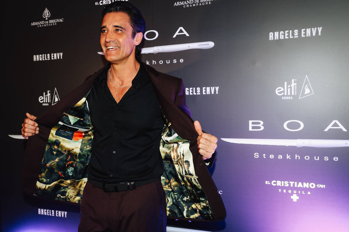 Gilles Marini during the grand opening party for Boa Steakhouse at the Venetian-Palazzo Saturda ...