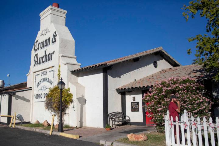 Crown & Anchor British Pub at 1350 E. Tropicana Ave., open for almost 30 years before its July ...