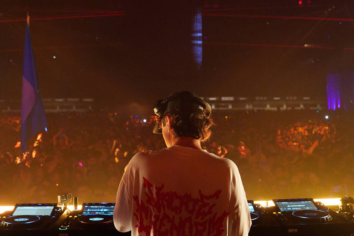 Aussie DJ-producer Odd Mob (aka Harry Hope) performs Sunday at The Portal at Area15. (Primary T ...