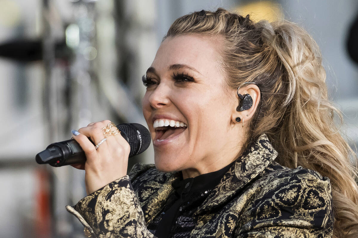 FILE - In this Oct. 27, 2017 file photo, Rachel Platten performs on NBC's Today show at Ro ...