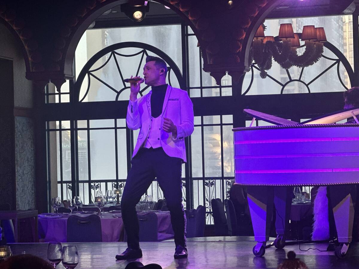 Mayfair Supper Club opened New Year’s Eve 2019. (Las Vegas Review-Journal)