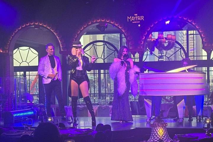 Mayfair Supper Club opened New Year’s Eve 2019. (Las Vegas Review-Journal)