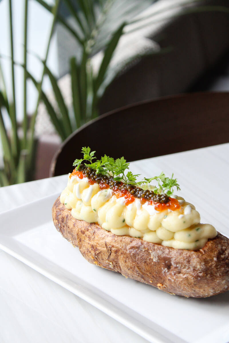 The BOA “Boujee” Twice Baked Potato at BOA Steakhouse. (BOA Steakhouse)