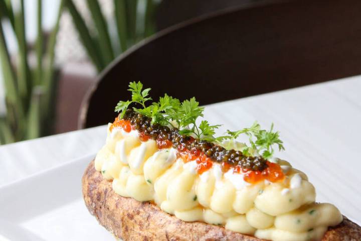 The BOA “Boujee” Twice Baked Potato at BOA Steakhouse. (BOA Steakhouse)