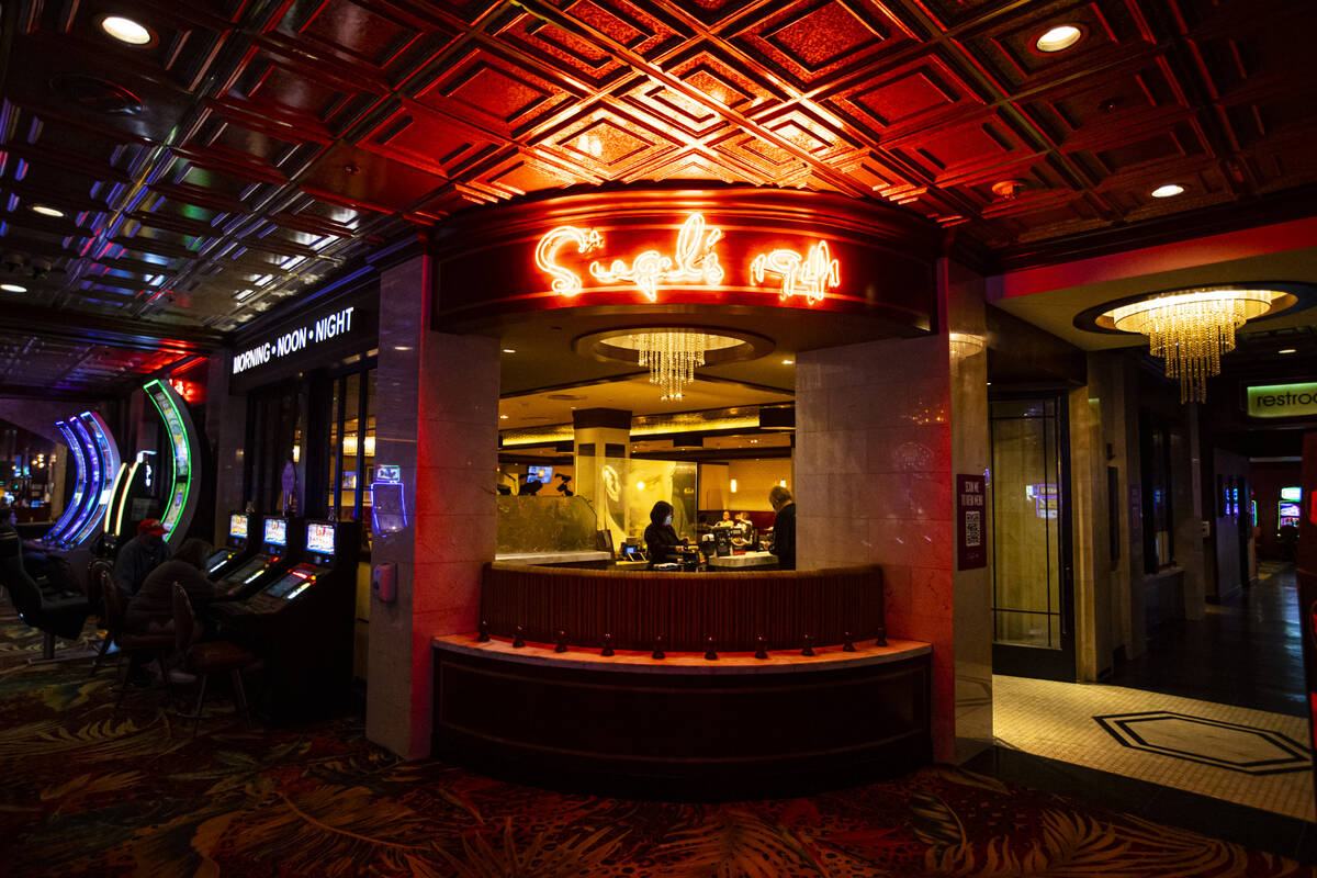 Siegel's 1941 is pictured at the El Cortez in downtown Las Vegas in this Las Vegas Review-Journ ...