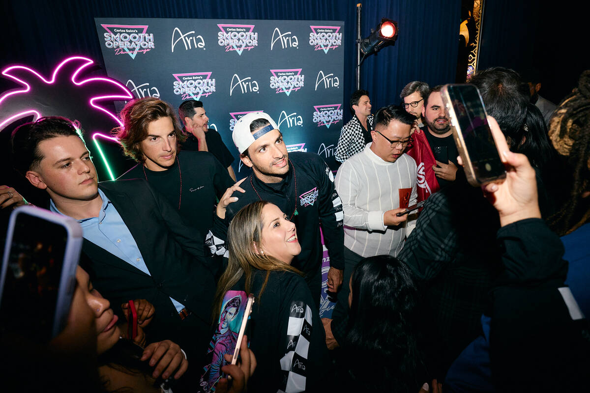 Carlos Sainz will host The Smooth Operator Dance Lounge again this year. (MGM Resorts Internati ...