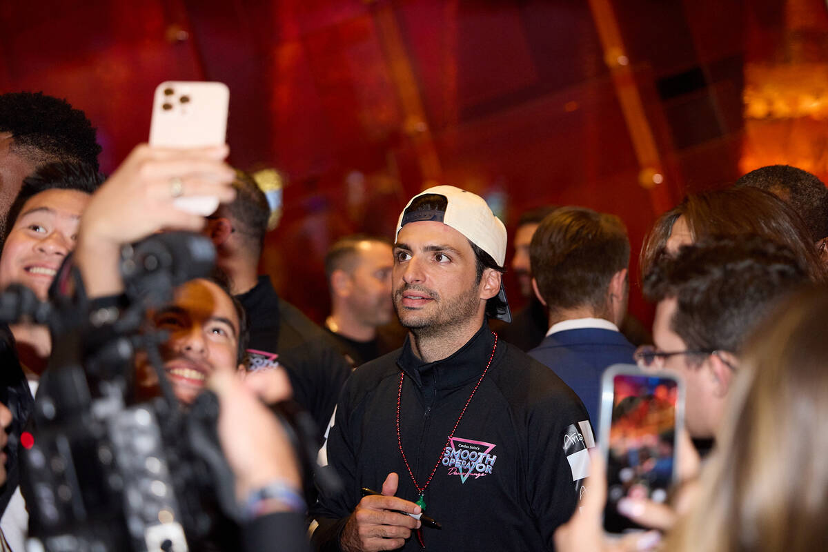 Carlos Sainz will host The Smooth Operator Dance Lounge again this year. (MGM Resorts Internati ...