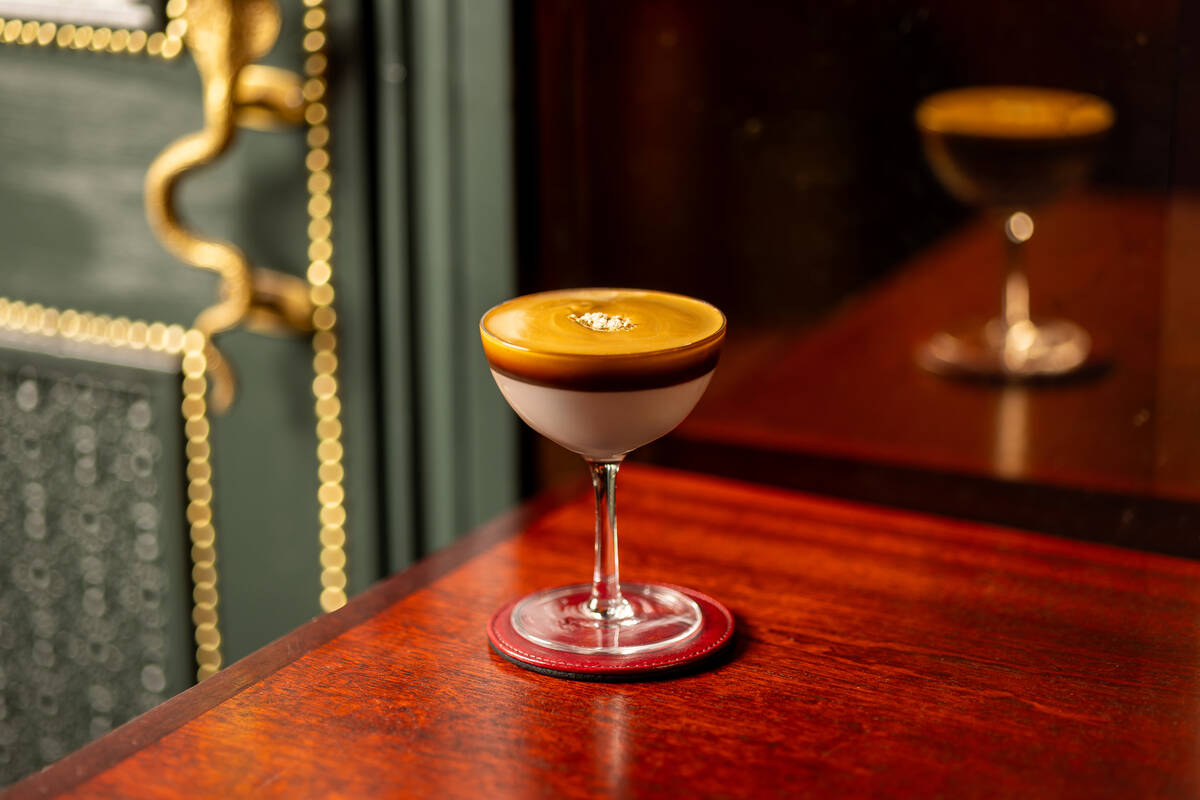 A Delhi Dalgona cocktail from Gymkhana, the high-style Indian restaurant from London opening an ...