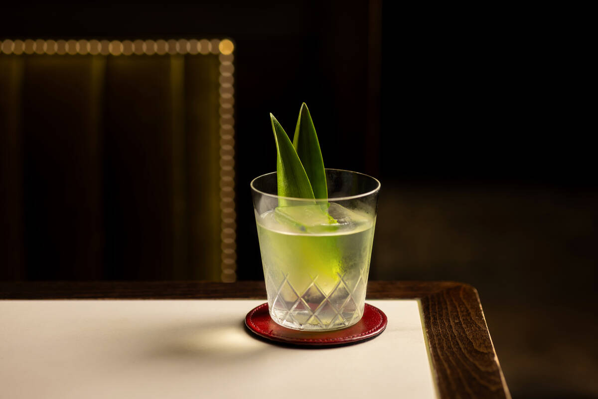 A Pina-Col Lassi cocktail from Gymkhana, the high-style Indian restaurant from London opening a ...