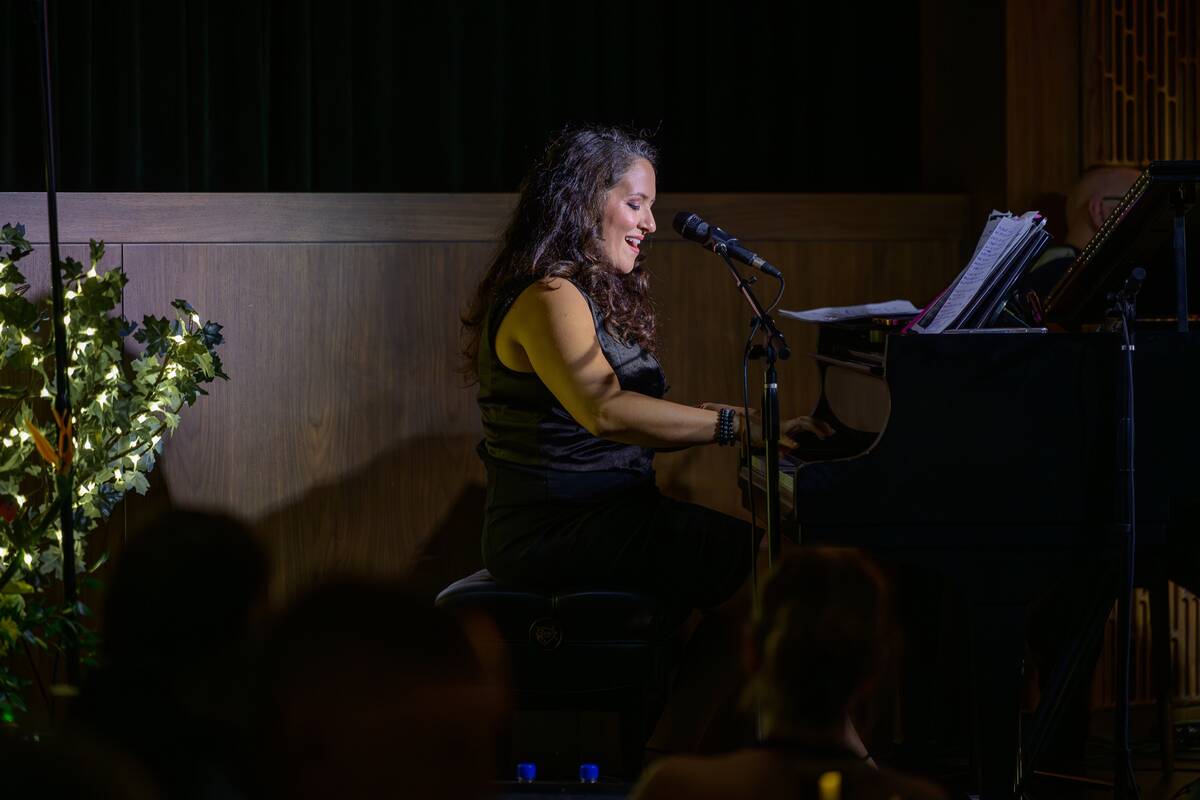 Nicole Zuraitis is shown at Vic's Las Vegas in June. The recordings from three shows in that se ...