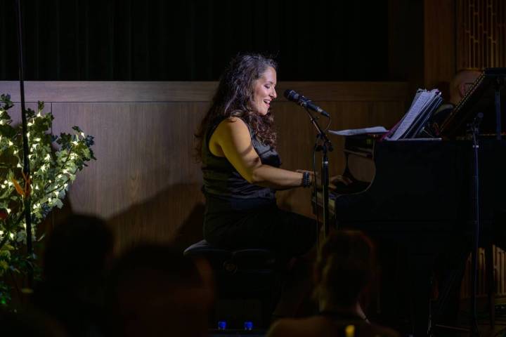 Nicole Zuraitis is shown at Vic's Las Vegas in June. The recordings from three shows in that se ...