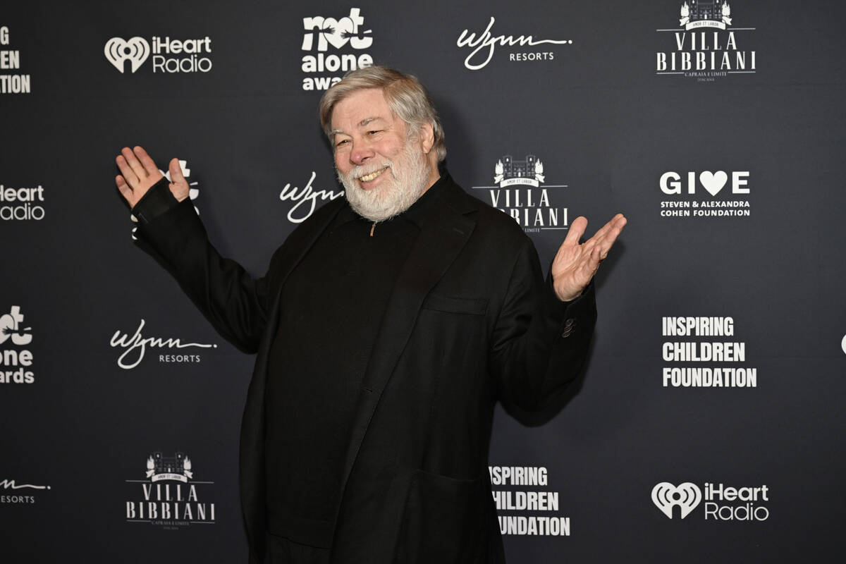 Steve Wozniak attends as Villa Bibbiani presents the inaugural Not Alone Awards, co-hosted by J ...