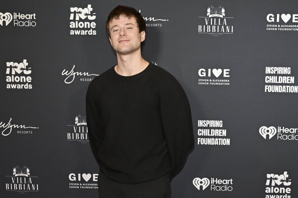 Alec Benjamin attends as Villa Bibbiani presents the inaugural Not Alone Awards, co-hosted by J ...