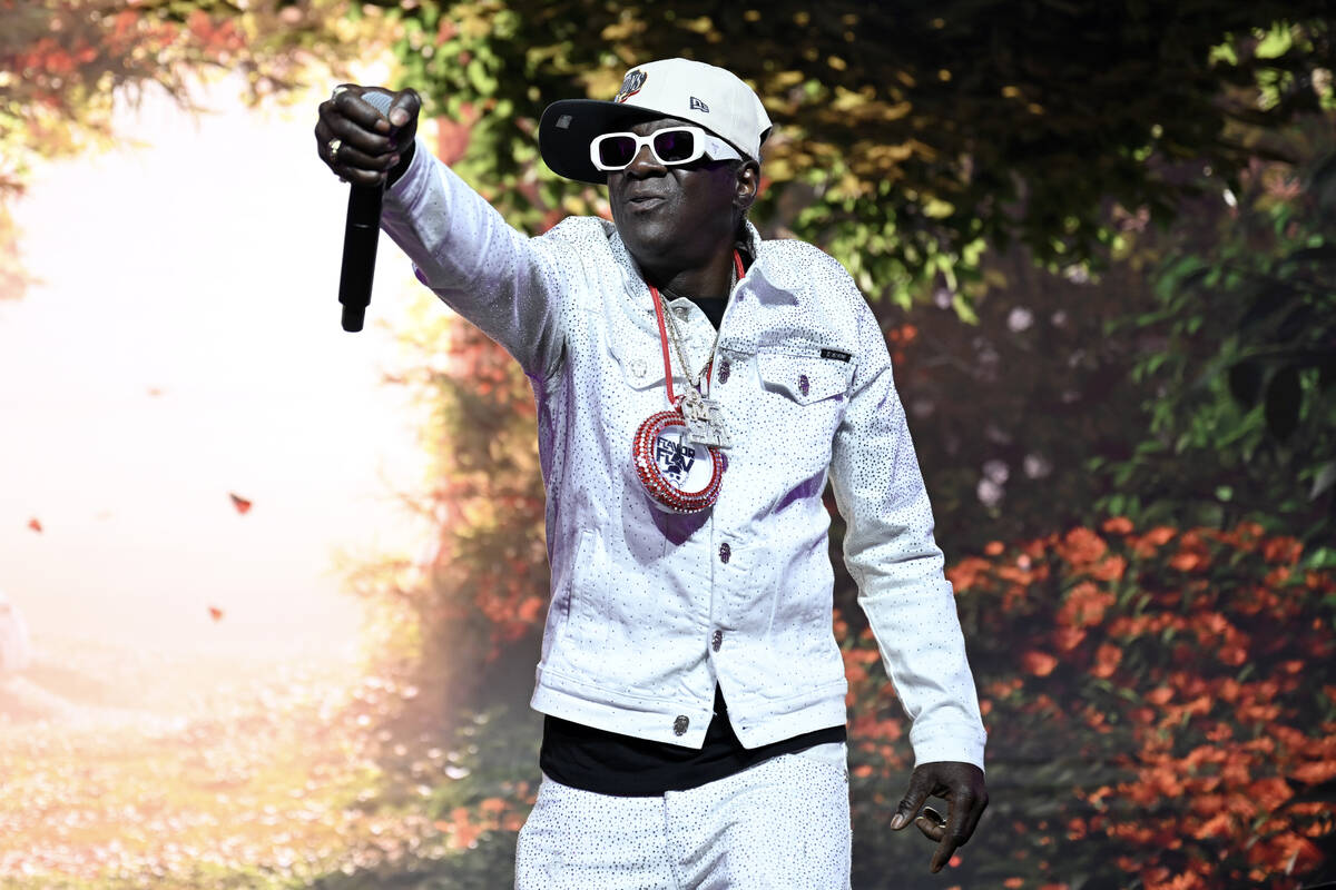 Flavor Flav performs onstage as Villa Bibbiani presents the inaugural Not Alone Awards, co-host ...