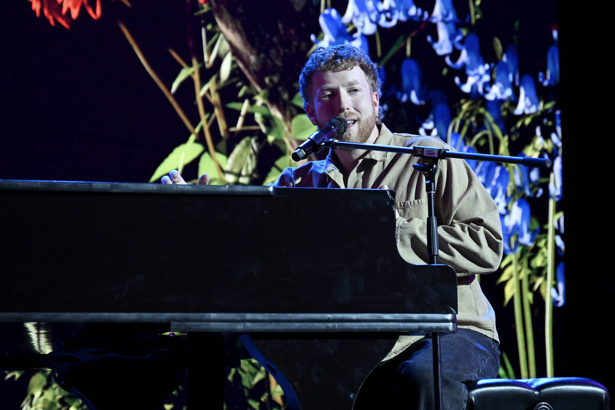 JP Saxe performs onstage as Villa Bibbiani presents the inaugural Not Alone Awards, co-hosted b ...