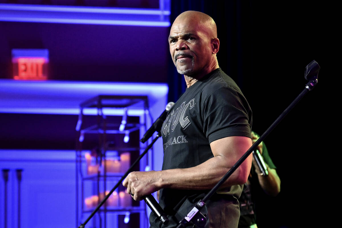 Darryl "DMC" McDaniels performs onstage as Villa Bibbiani presents the inaugural Not Alone Awar ...