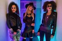 From left, The Power 3 is shown in a promotional photo: Orianthi, Rhonda Smith and Cindy Blackm ...