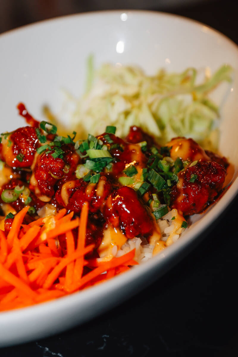 The Dragon Bowl Z at Born and Raised on Wednesday, Nov. 19, 2025, in Las Vegas. (Madeline Carte ...