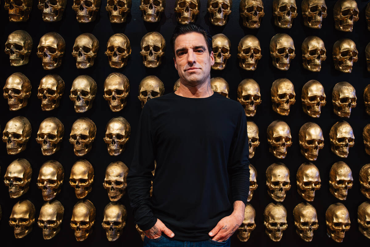 Scott Godino Jr. at Born and Raised on Wednesday, Nov. 19, 2025, in Las Vegas. (Madeline Carter ...