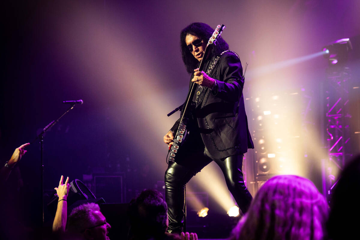 KISS performs on Saturday, Nov. 15, 2025 at Virgin Hotels Las Vegas. (Courtesy of Will Byington)