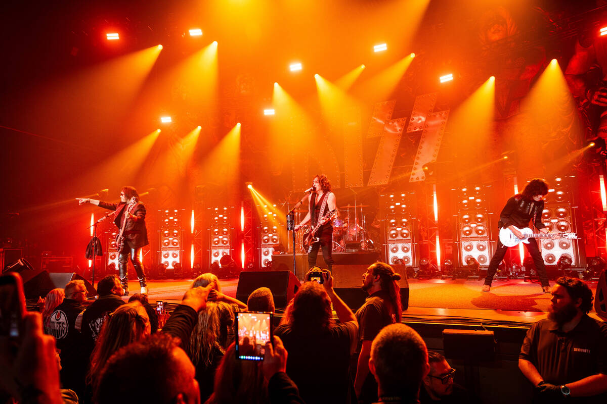 KISS performs on Saturday, Nov. 15, 2025 at Virgin Hotels Las Vegas. (Courtesy of Will Byington)