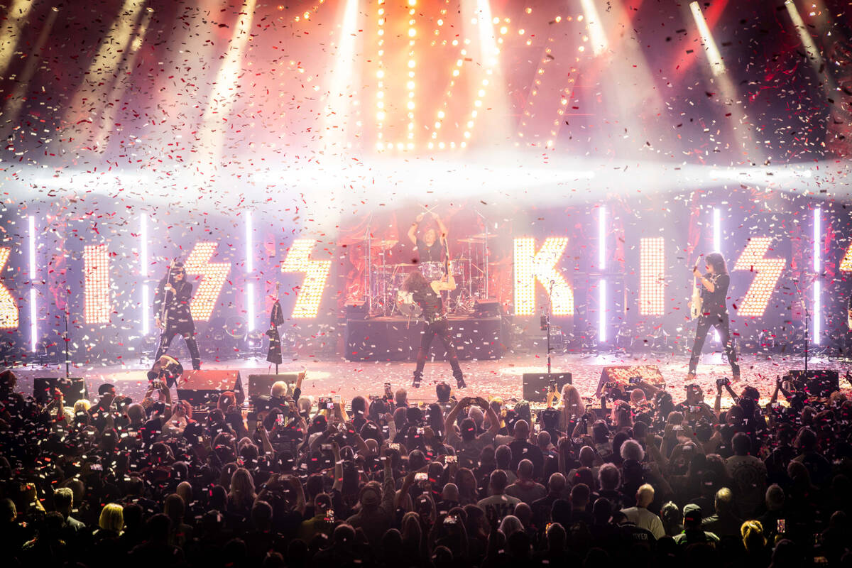 KISS performs on Saturday, Nov. 15, 2025 at Virgin Hotels Las Vegas. (Courtesy of Will Byington)