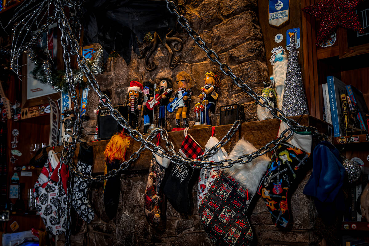 Heavy Metal Holidays has taken over Ski Lodge at The Cosmopolitan of Las Vegas. (Spiegelworld)
