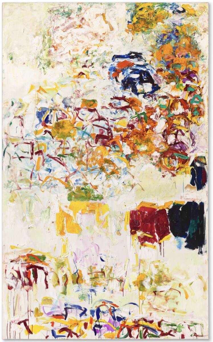Joan Mitchell’s “Sunflower V” oil on canvas from the late Elaine Wynn's collection realiz ...
