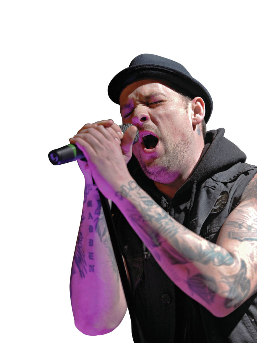 Joel Madden of Good Charlotte performs at the House of Blues on March 15, 2011, in Chicago. (Ph ...