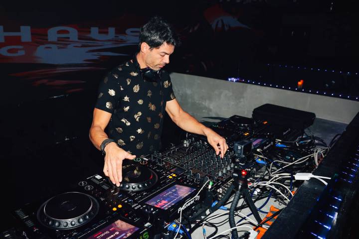 Bauhaus Vegas, a new techno club, Saturday, Nov. 8, 2025, in Las Vegas. (Madeline Carter/Las Ve ...