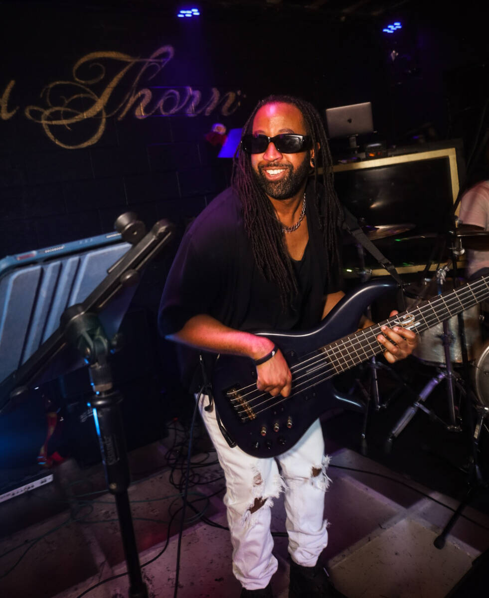 Bass great Deeflat Major is among the live operformers Cork & Thorn at 70 W. Imperial Ave. in t ...