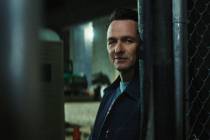 This image released by Netflix shows Matthew Rhys in a scene from "The Beast in Me." ...