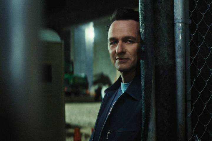 This image released by Netflix shows Matthew Rhys in a scene from "The Beast in Me." ...