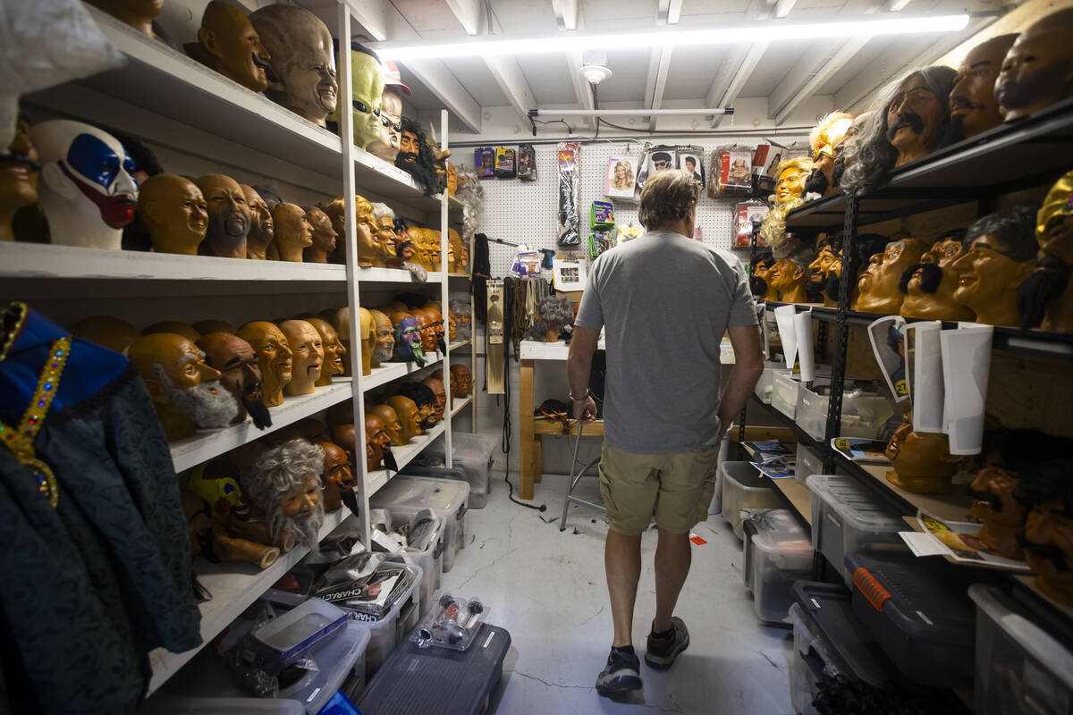 Olaf Stanton, president and CEO of Characters Unlimited, which produces life-size animatronic f ...