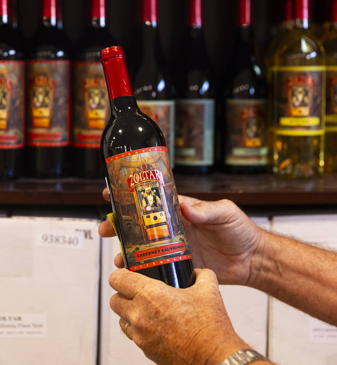 A Zoltar wine is seen during a tour of Characters Unlimited, which produces life-size animatron ...