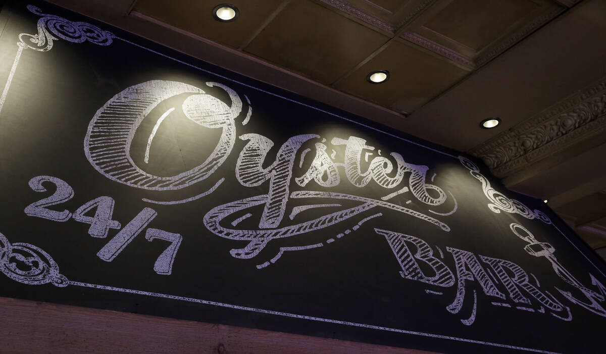 The Oyster Bar at Palace Station hotel-casino on Saturday, Jan. 21, 2017, in Las Vegas. (David ...