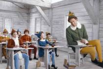 Will Ferrell stars as Buddy in New Line Cinema's upcoming family comedy, "Elf." (Alan Markfield ...