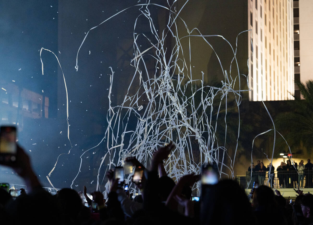 Good Charlotte preforms during the Neon City Music Festival at the Downtown Las Vegas Events Ce ...