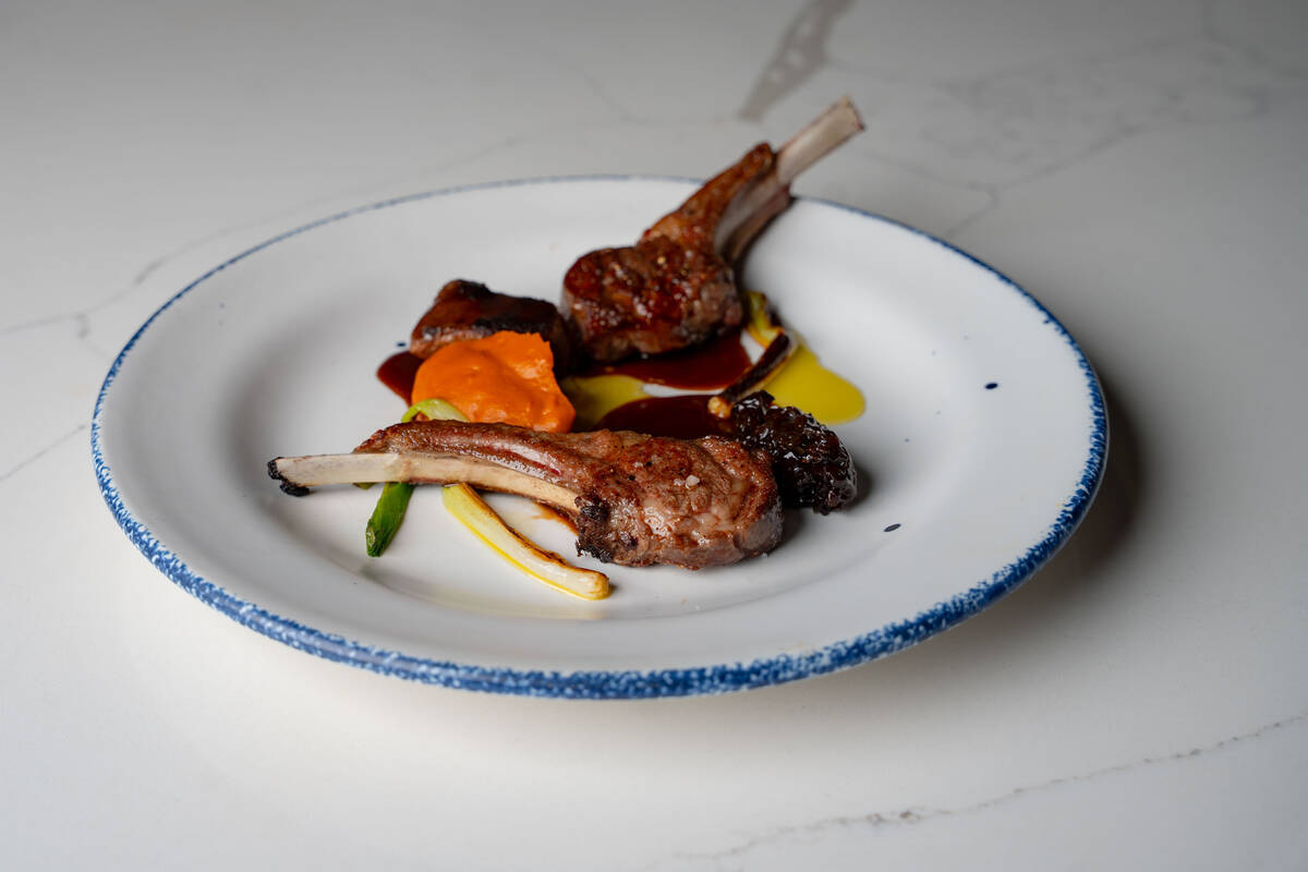 The lamb saddle at Lilli. (Kelli Nyguen)