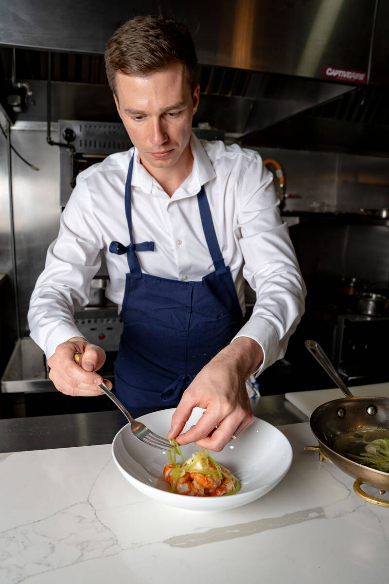 Chef Tyler Vorce. (Kelli Nyguen)