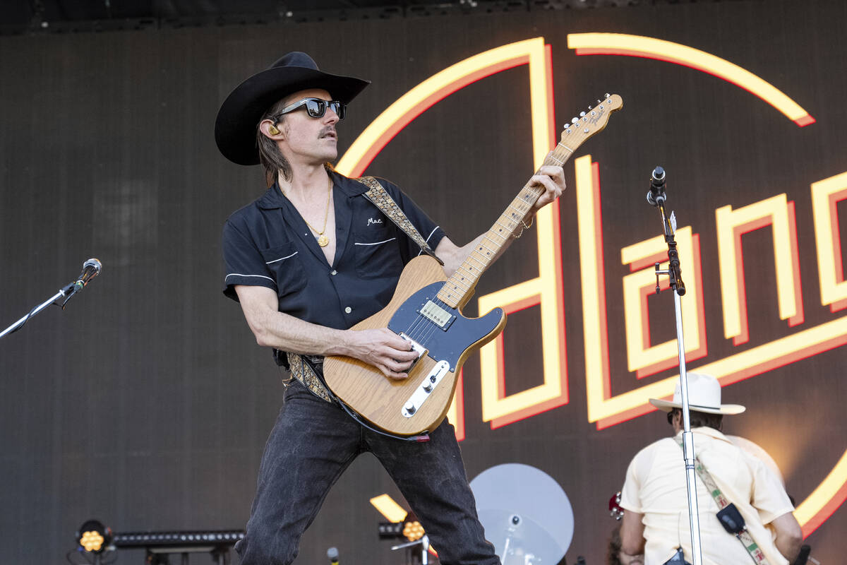 Jess Carson of Midland performs during Bourbon and Beyond Music Festival on Thursday, Sept. 14, ...