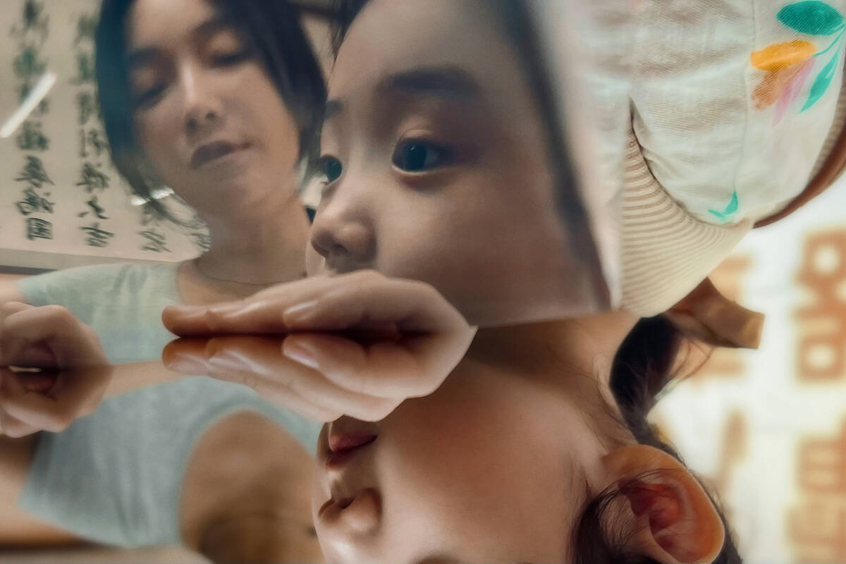 Janel Tsai as Shu-Fen and Nina Ye as I-Jing in "Left-Handed Girl." (Left-Handed Girl Film Produ ...