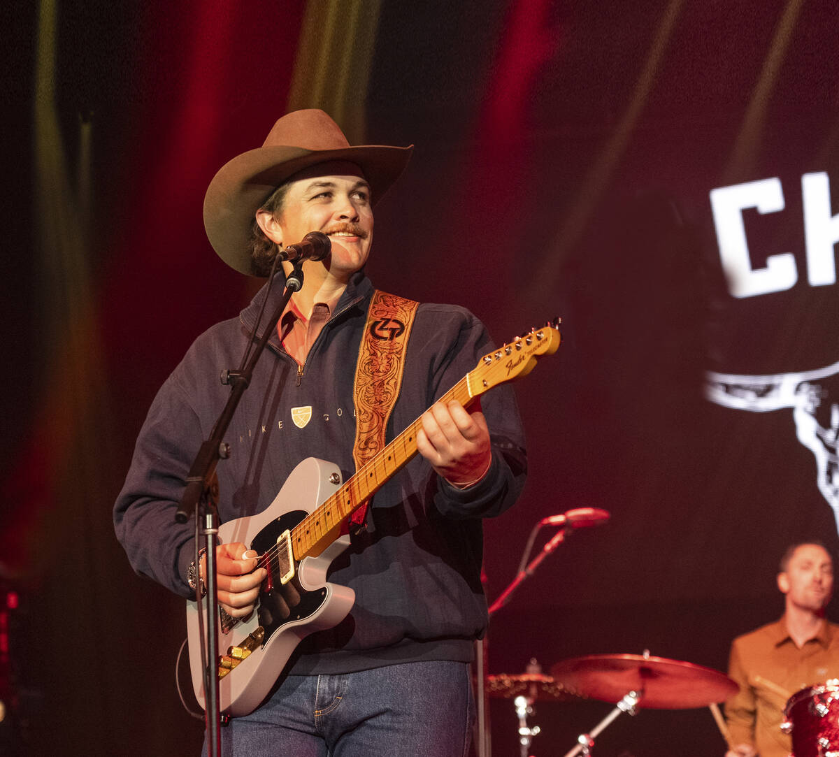 Zach Top performs earlier this year in Nashville, Tenn. (Amy Harris/The Associated Press)