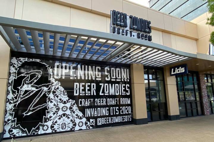 Downtown Summerlin's Beer Zombies Draft Room. (Las Vegas Review-Journal File)