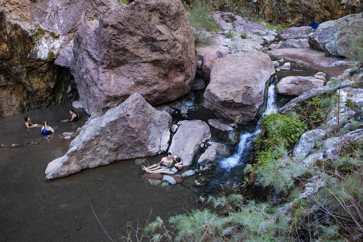 Kellan Lindley, left, hangs out with his fiancee, Katelyn Walsh, right, both of Orange County, ...