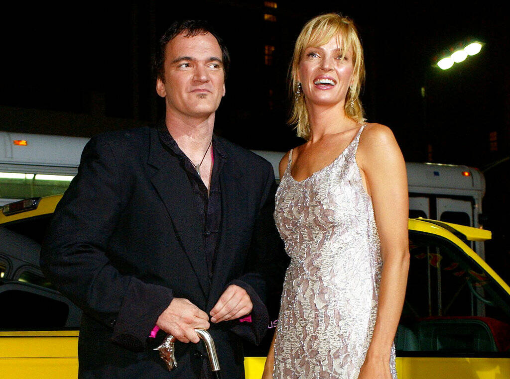 In this Sept. 29, 2003 file photo, director of the film "Kill Bill: Volume 1," Quentin Tarantin ...