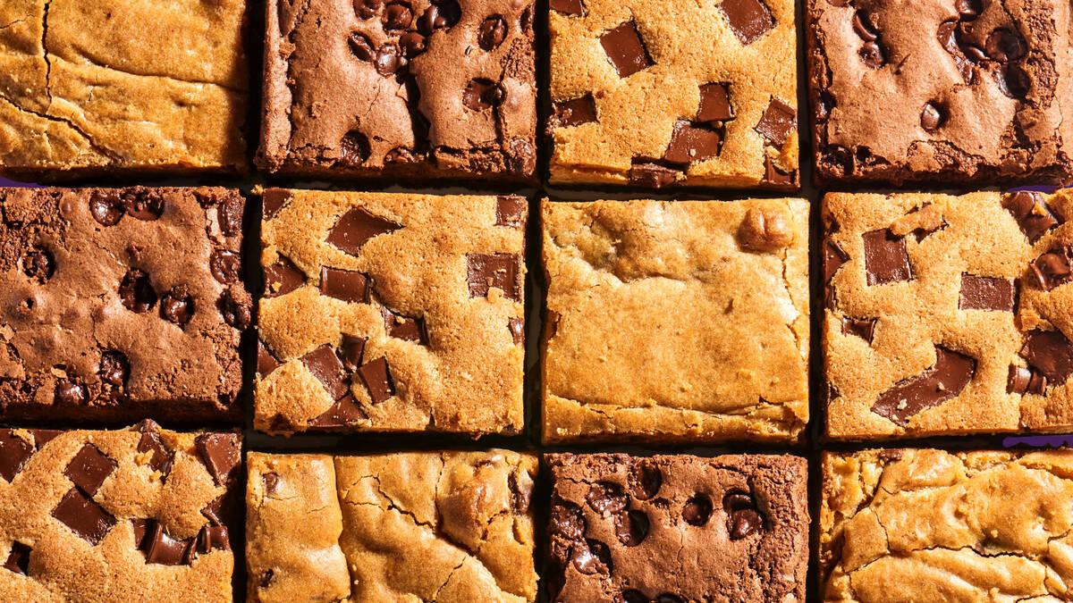 Brownies from Insomnia Cookies, the late-night bakery that opened a Henderson shop, its second ...