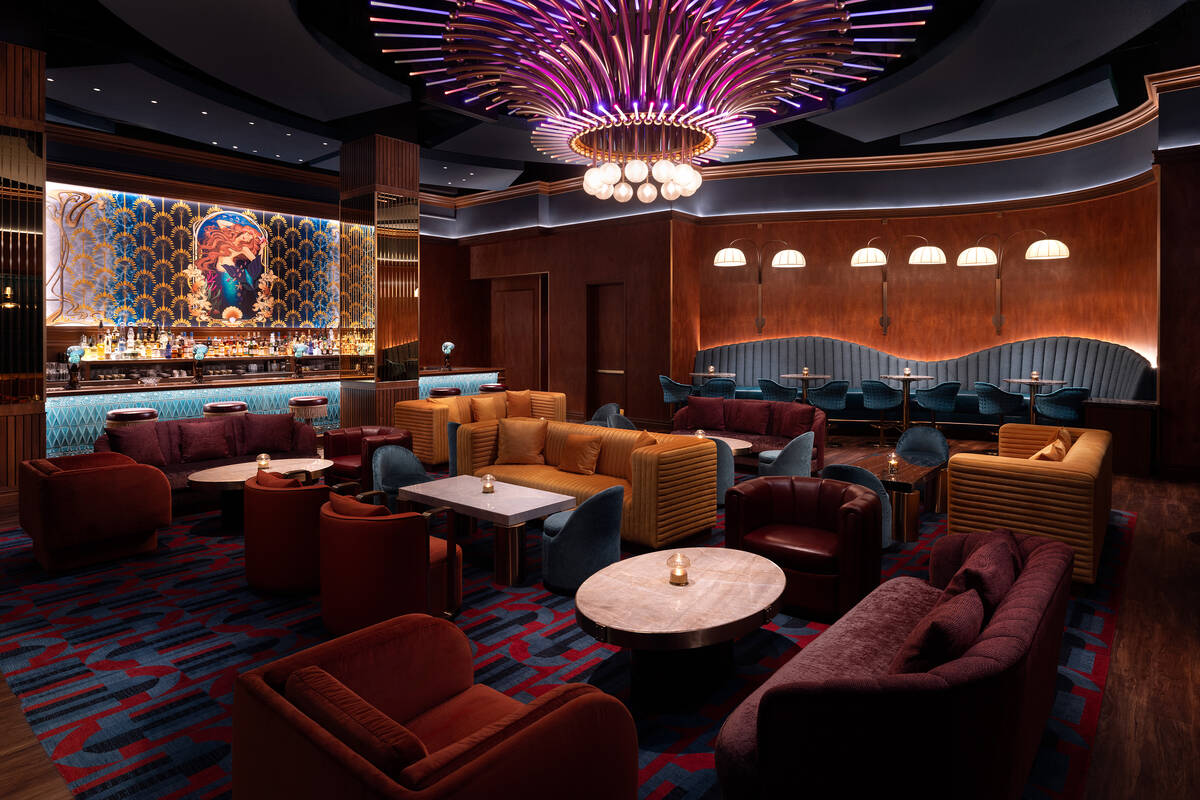 Caspian’s Rock & Roe speakeasy at Caesars Place. (Clint Jenkins/Caesars Entertainment)